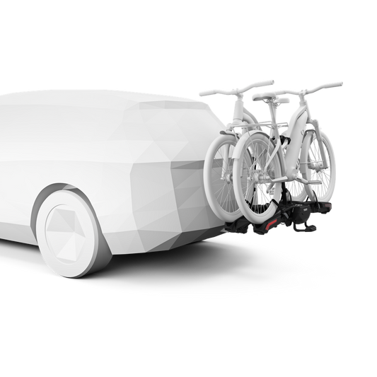 Porte-vélos à plateforme d'attelage pliable THULE Epos pour 2 vélos